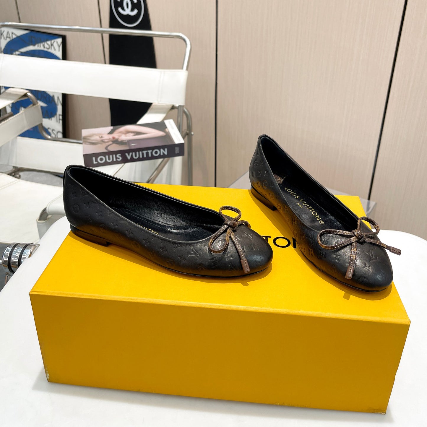 New style bow ballet flat shoes presbyopia shoes 1824040702