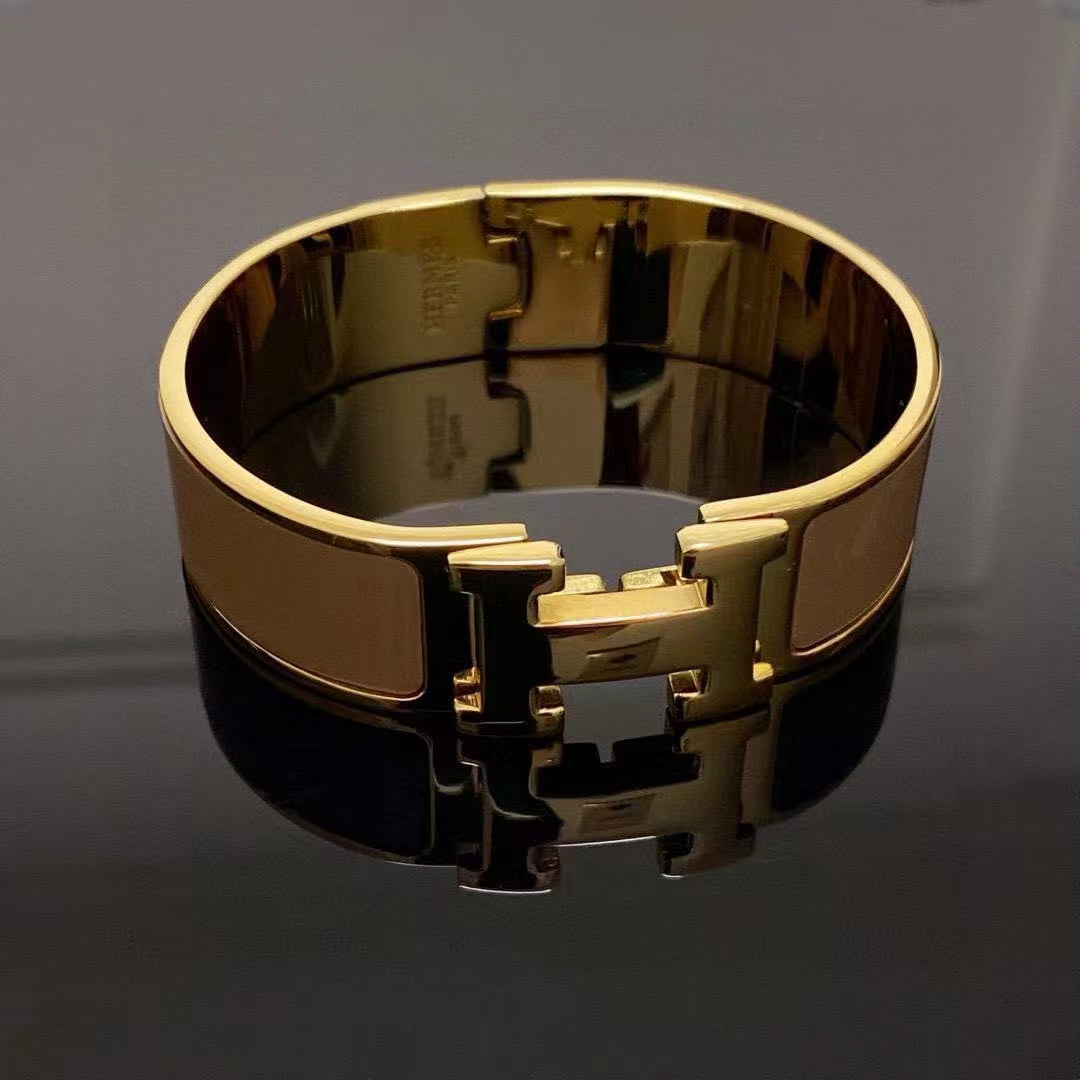 Men And Women Couples Universal Classic H Letter Bracelet 1824122704