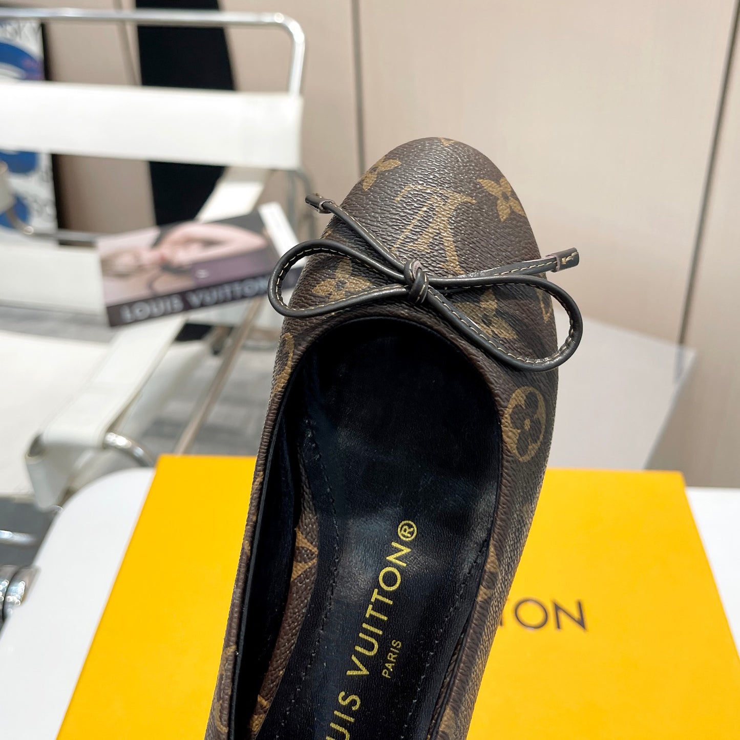 New style bow ballet flat shoes presbyopia shoes 1824040702