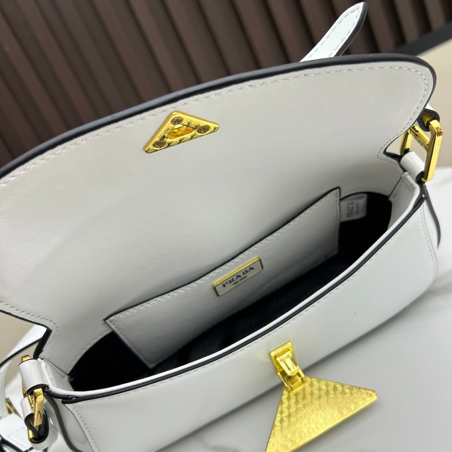 PR Leather Underarm Bag 1825070304