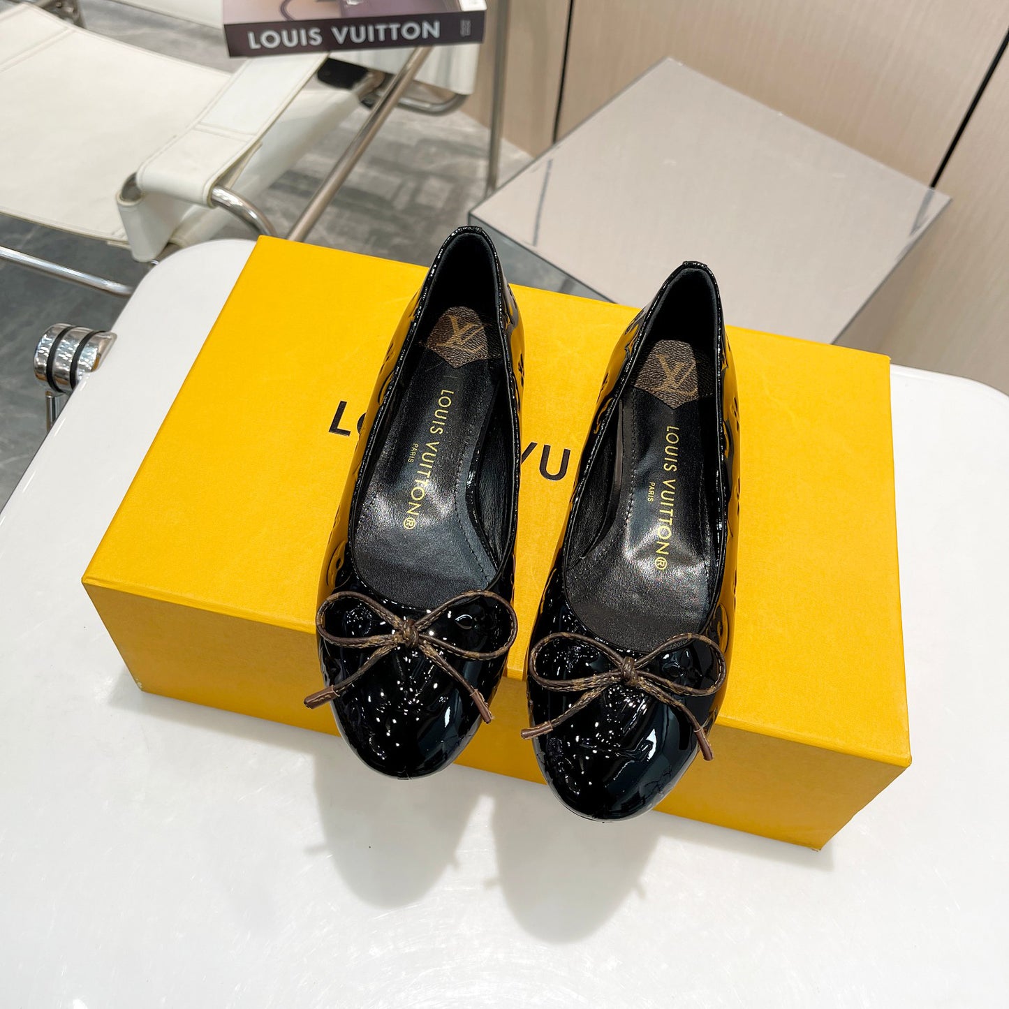 New style bow ballet flat shoes presbyopia shoes 1824040702