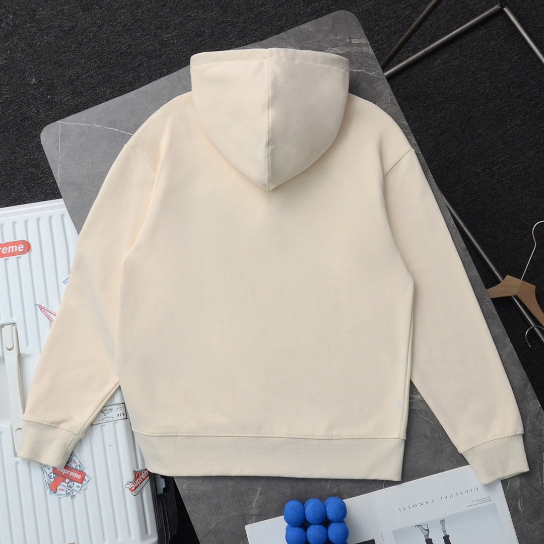 Classic colorful lightning print hooded sweatshirt XC0823091907