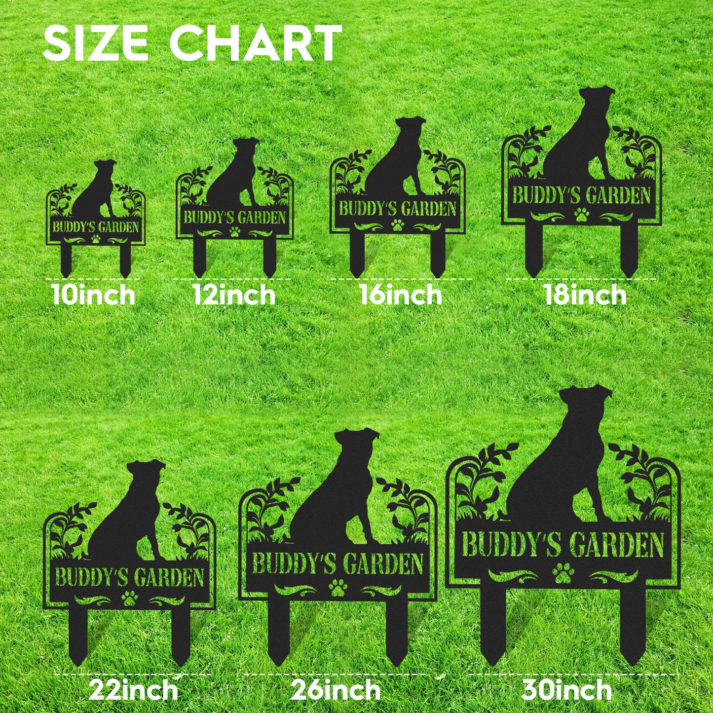 Custom Metal Pet Memorial Garden Sign, Metal Stake, Dog Garden Sign, Pet Grave Markers, Dog Loss Gifts, Remembrance Stake, Dog Lover Gift
