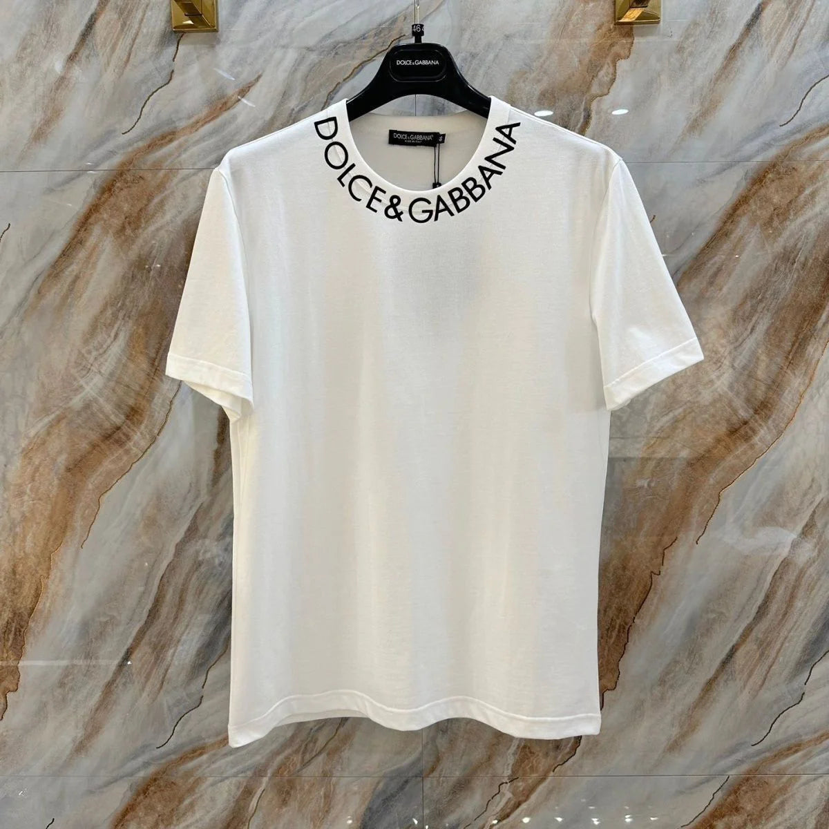 New Simple T-shirt Round Neck Casual Short Sleeve 1024030803
