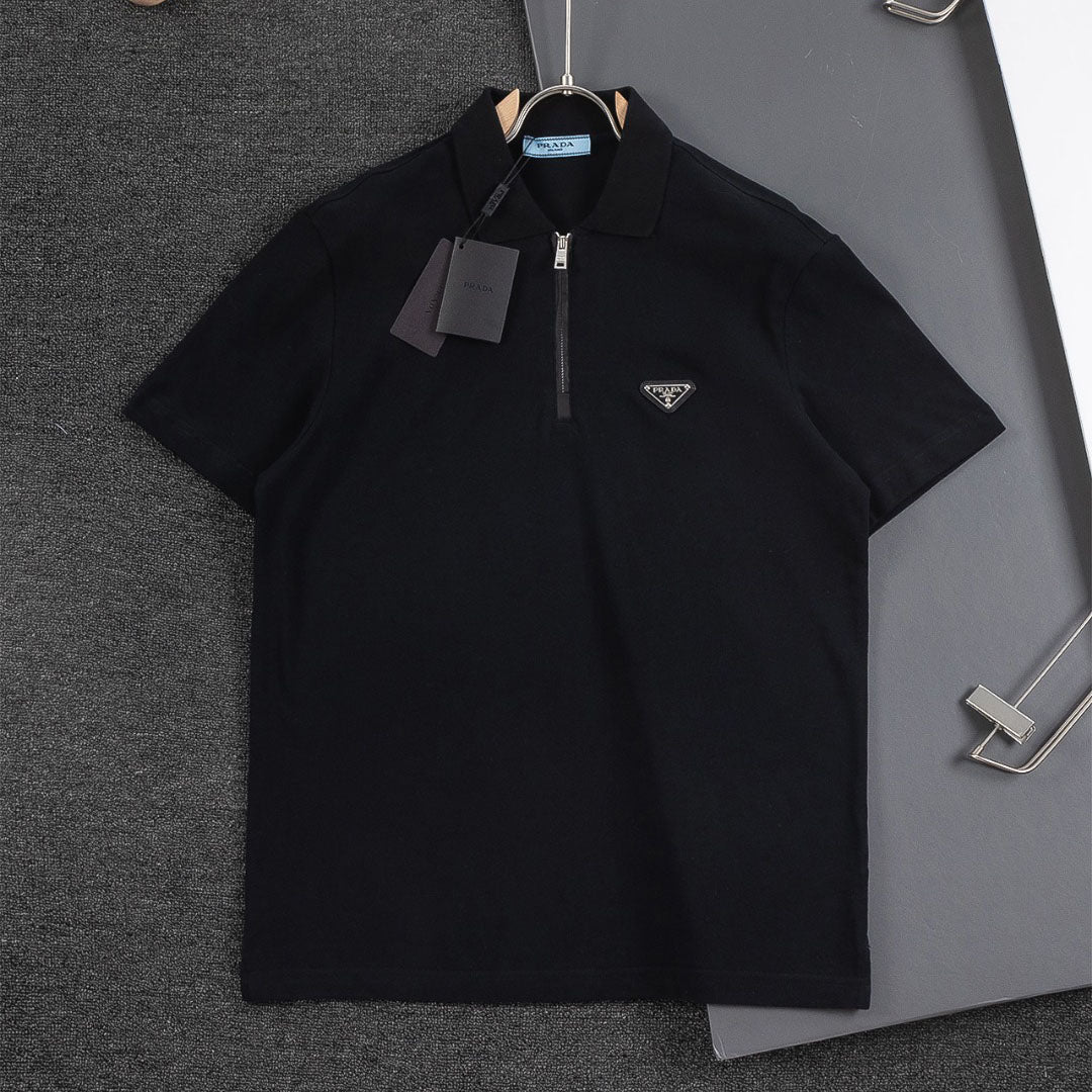 PR Polo shirt with zip 1825031801