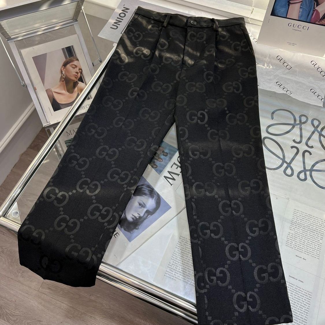 23 New G Jacquard Large Letter Suit PD0223090701