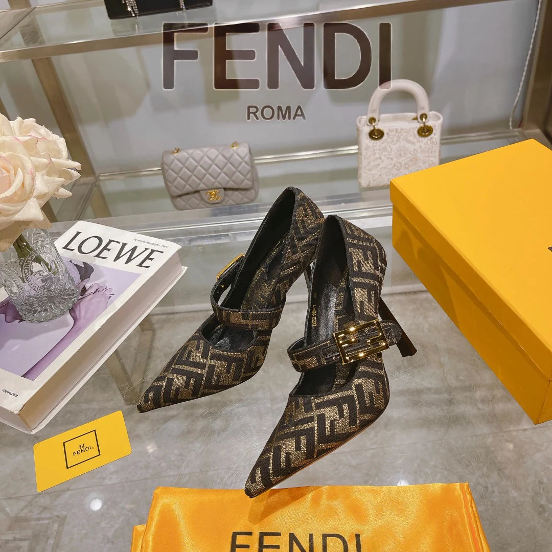 Fashion new versatile high-heeled shoes 1024040919