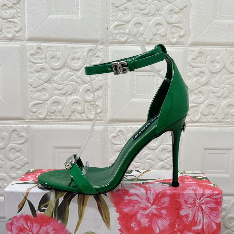 DG buckle high-heeled sandals 1824071605