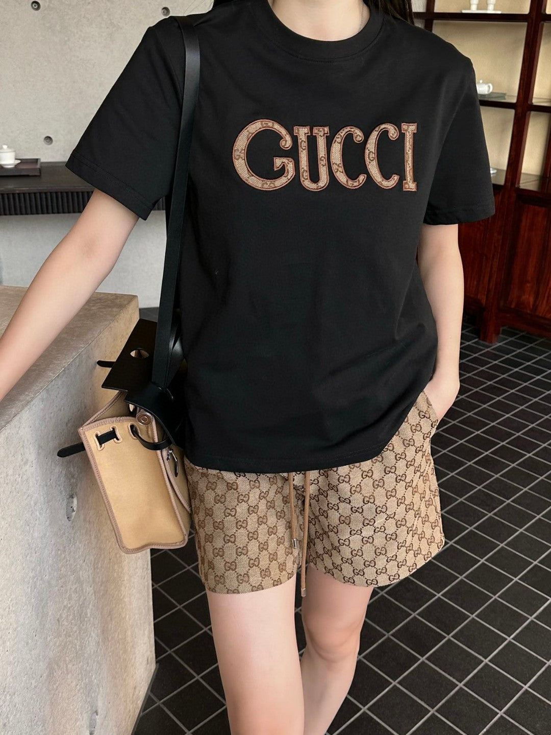 GG Summer suit T-shirt + Shorts 1825031307