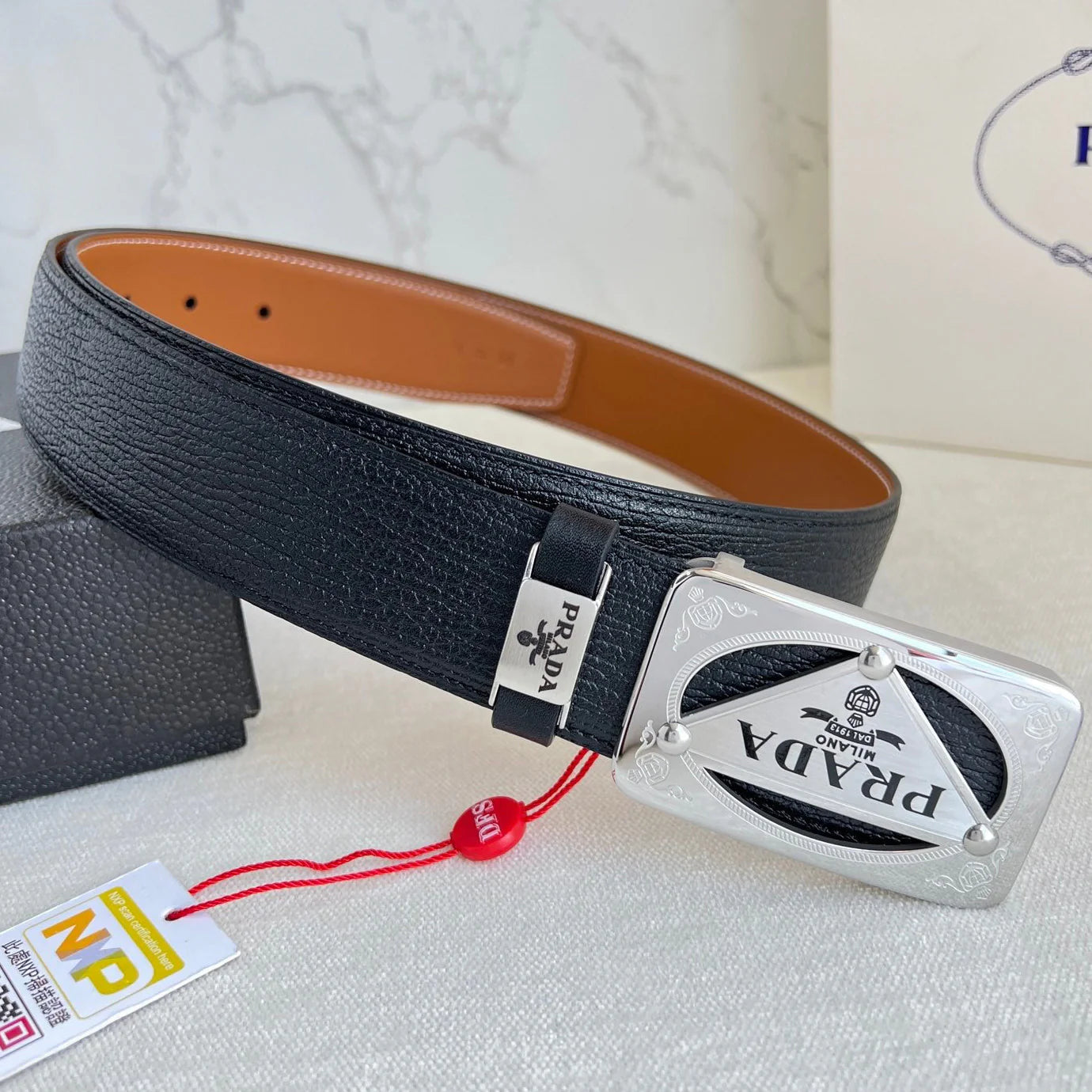 PR Luxury Genuine Leather Men’s Belt 1025010717