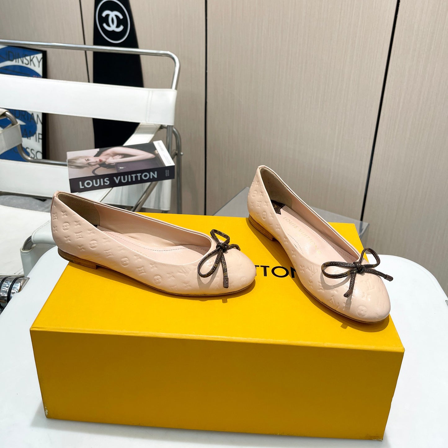 New style bow ballet flat shoes presbyopia shoes 1824040702