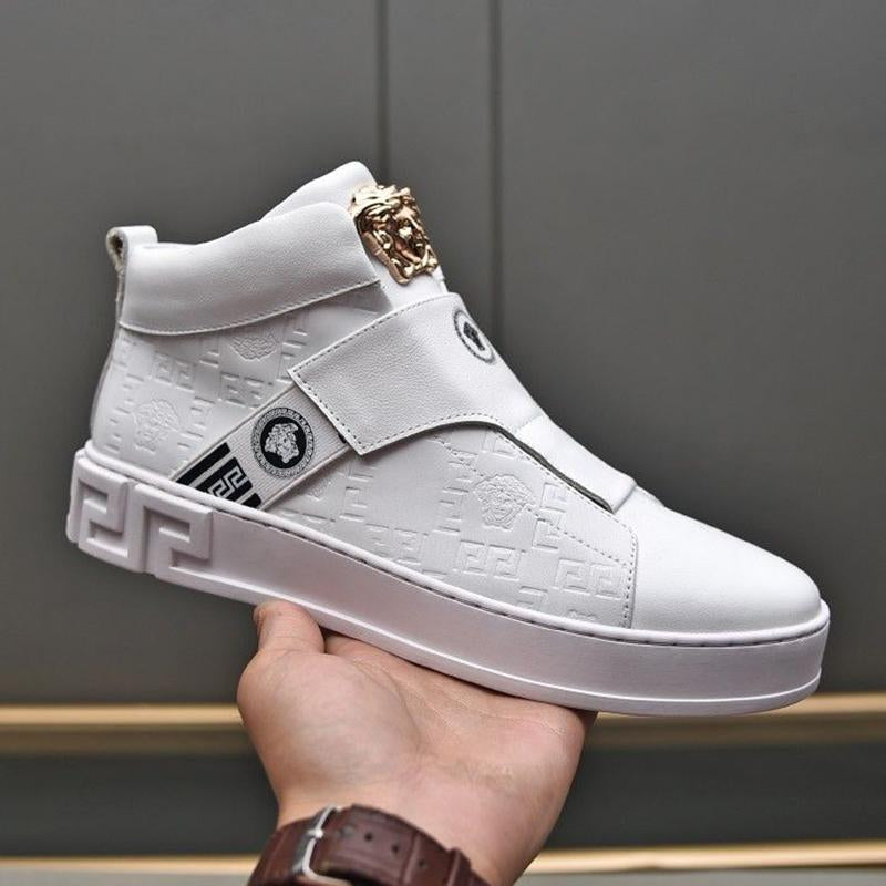New Fashion Printed High Top Shoes 1023121523