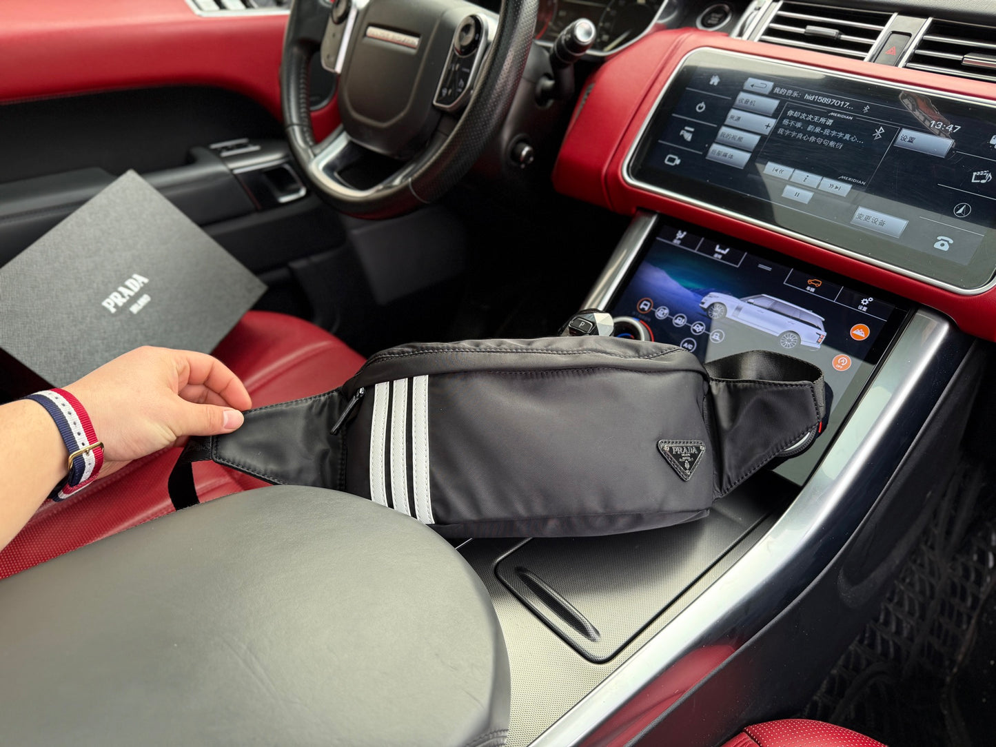 PR nylon waist bag 1825052322