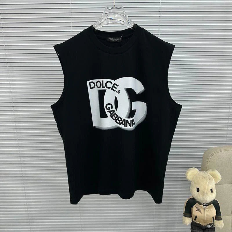 Fashion Printing Casual All-match Men's And Women's Sleeveless Fashion Vest 1024030801