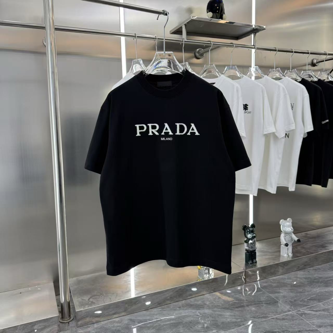 PR Cotton embroidery couple T-shirt 1825052021
