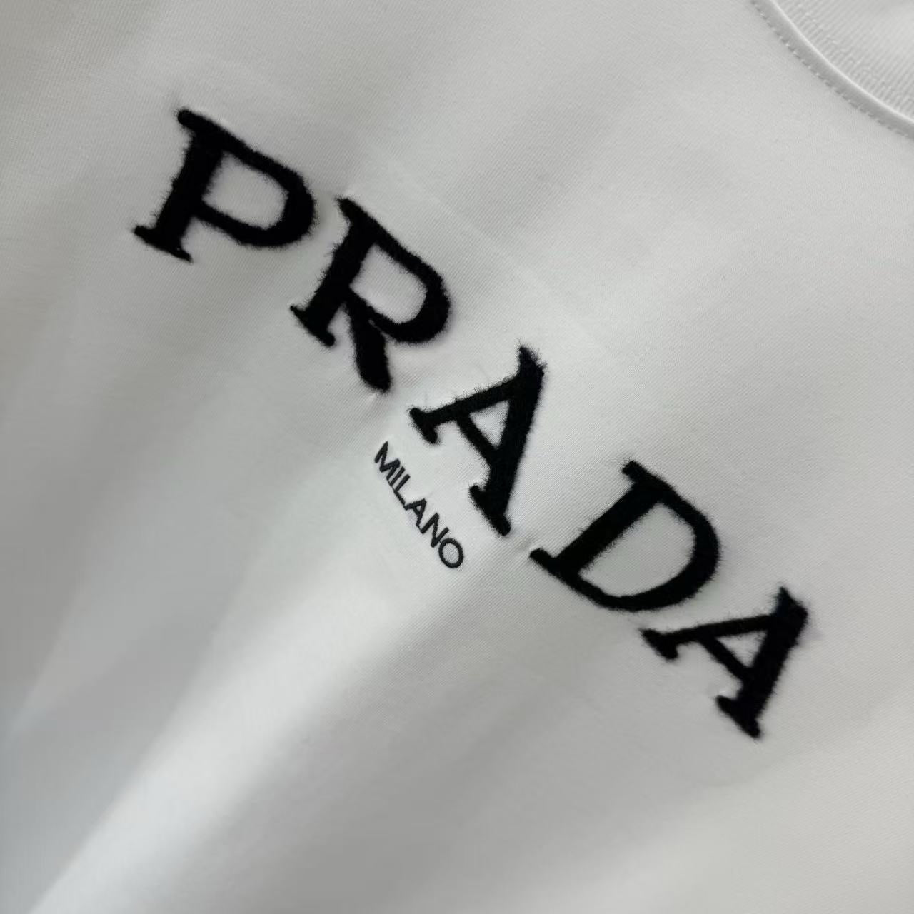 PR Cotton embroidery couple T-shirt 1825052021