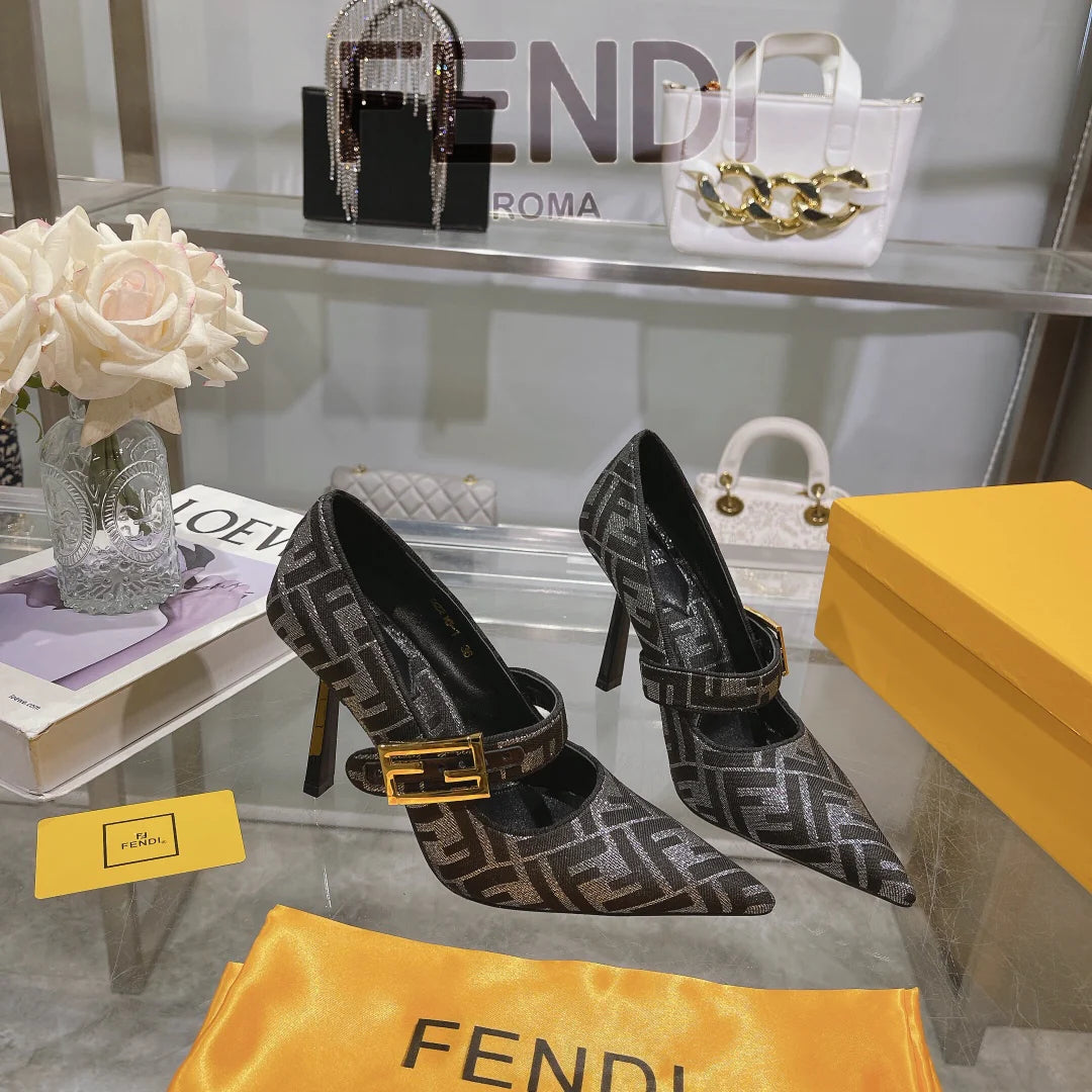 Fashion new versatile high-heeled shoes 1024040919