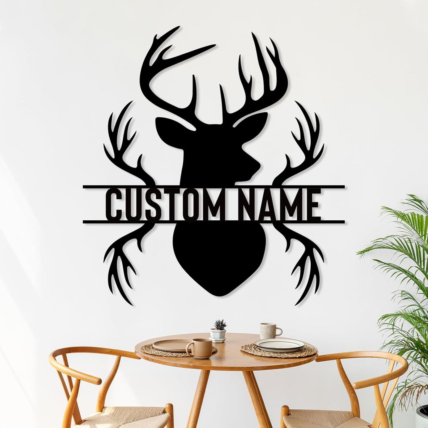 Custom Butterfly Metal Sign for Cabin or Porch, Personalized Family Name Wall Decor Gift