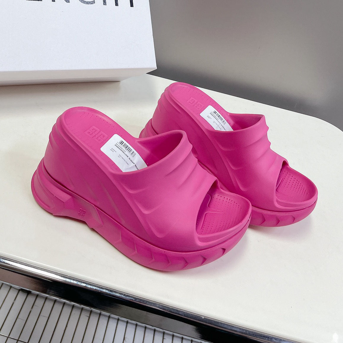 GIV Marshmallow wedge sandals in rubber 1824101004