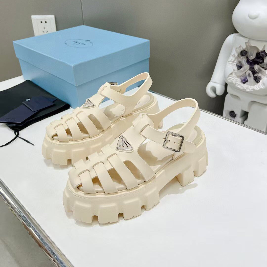 P luxury leather sandals XC0723081601