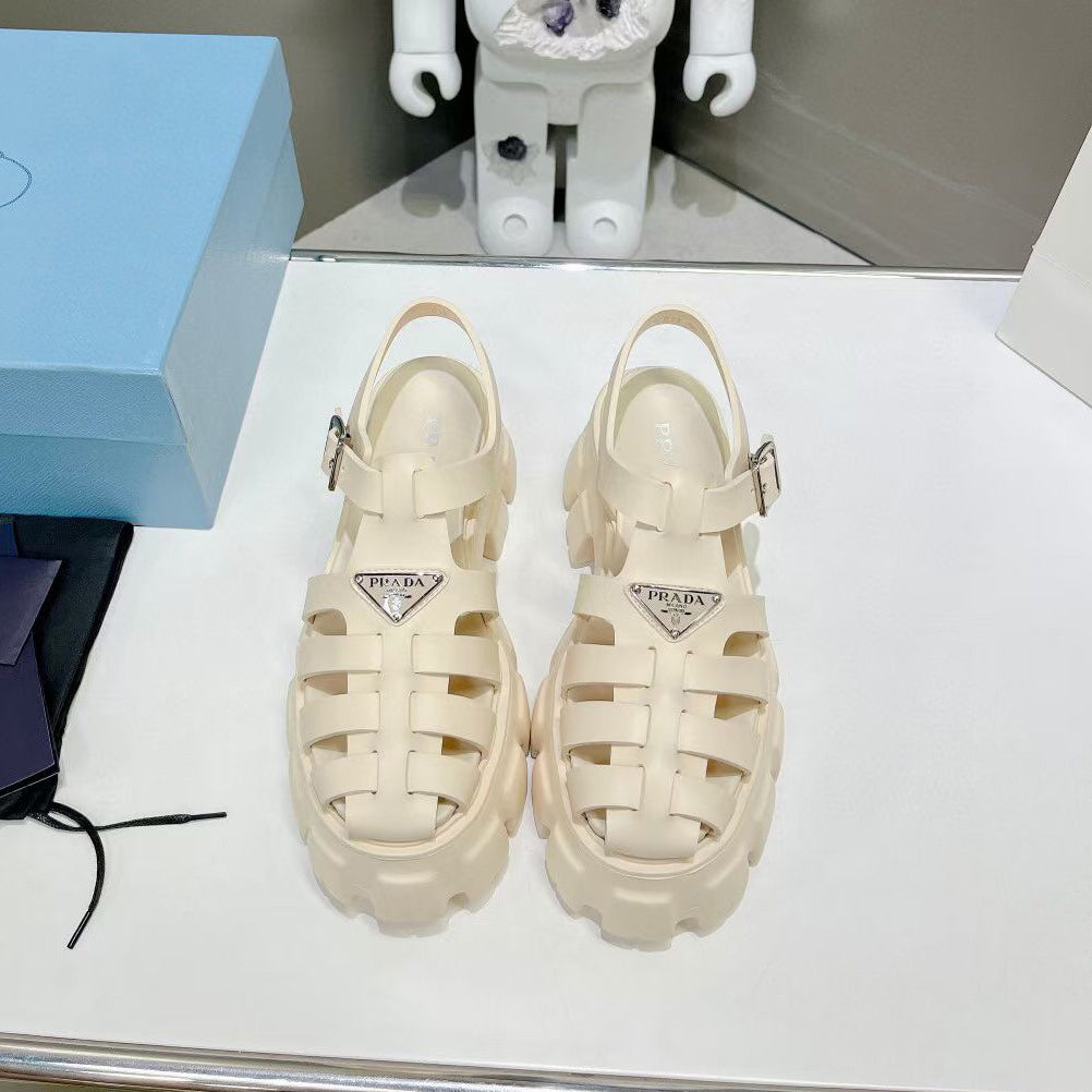 P luxury leather sandals XC0723081601