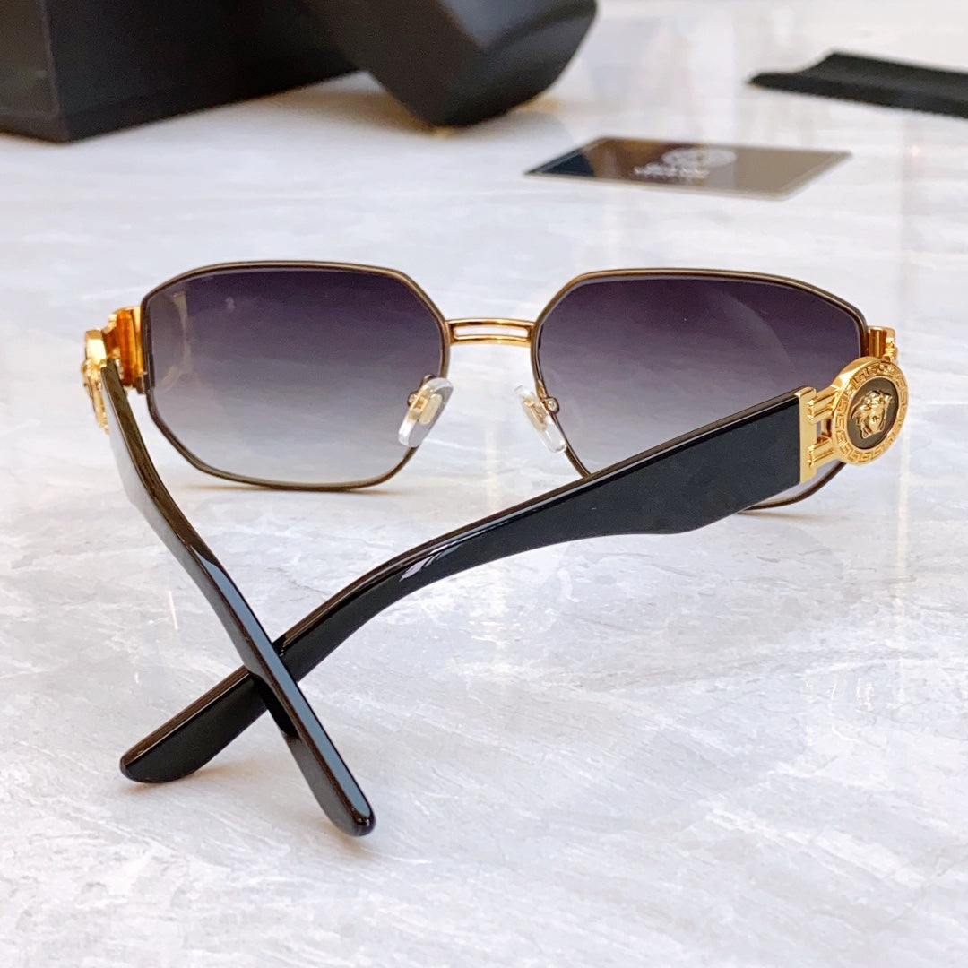 Stylish Metal Full Frame Sunglasses 1824032508