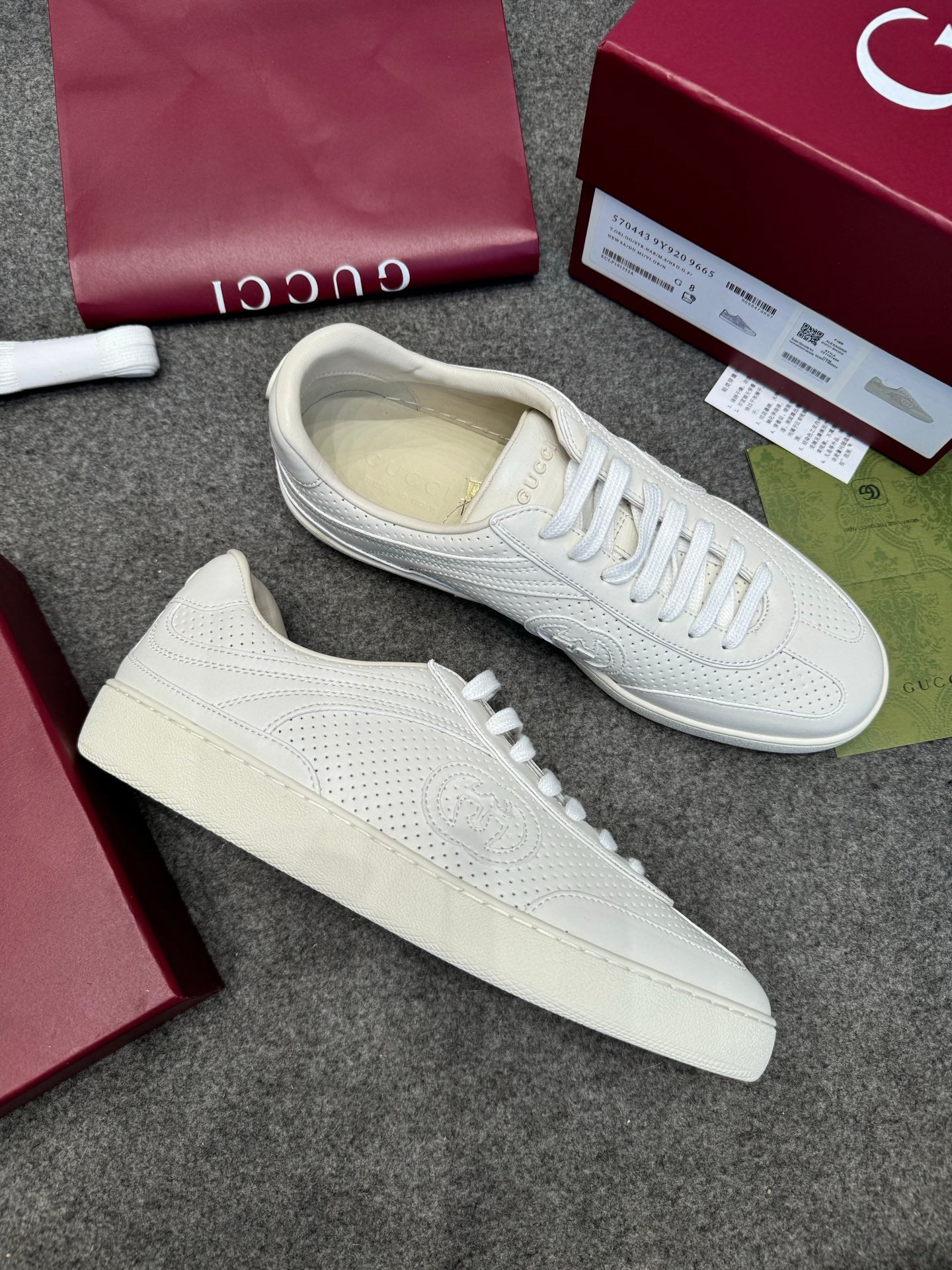 GG Interlocking G74 Dexun shoes 1825040103