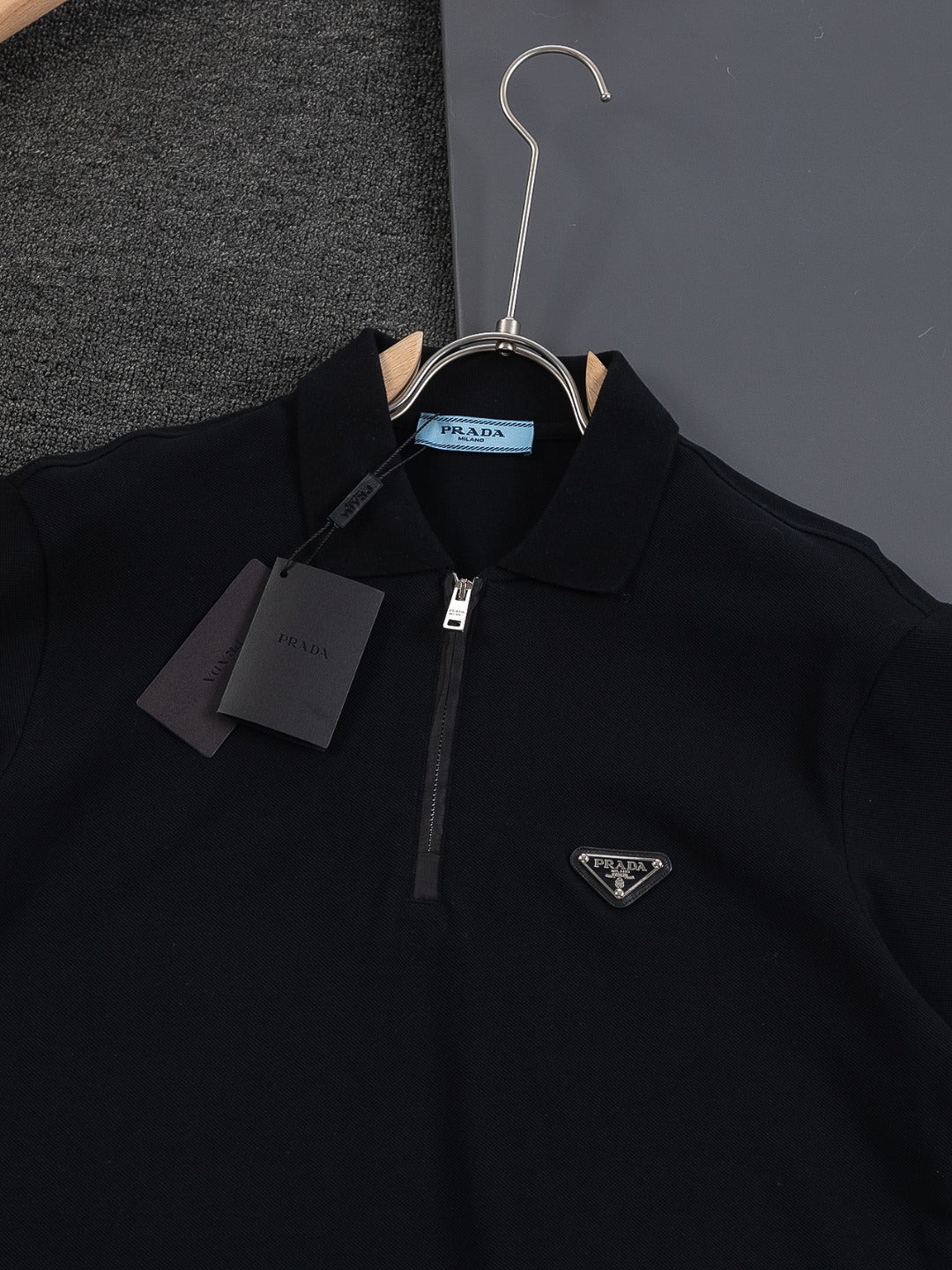 PR Polo shirt with zip 1825031801