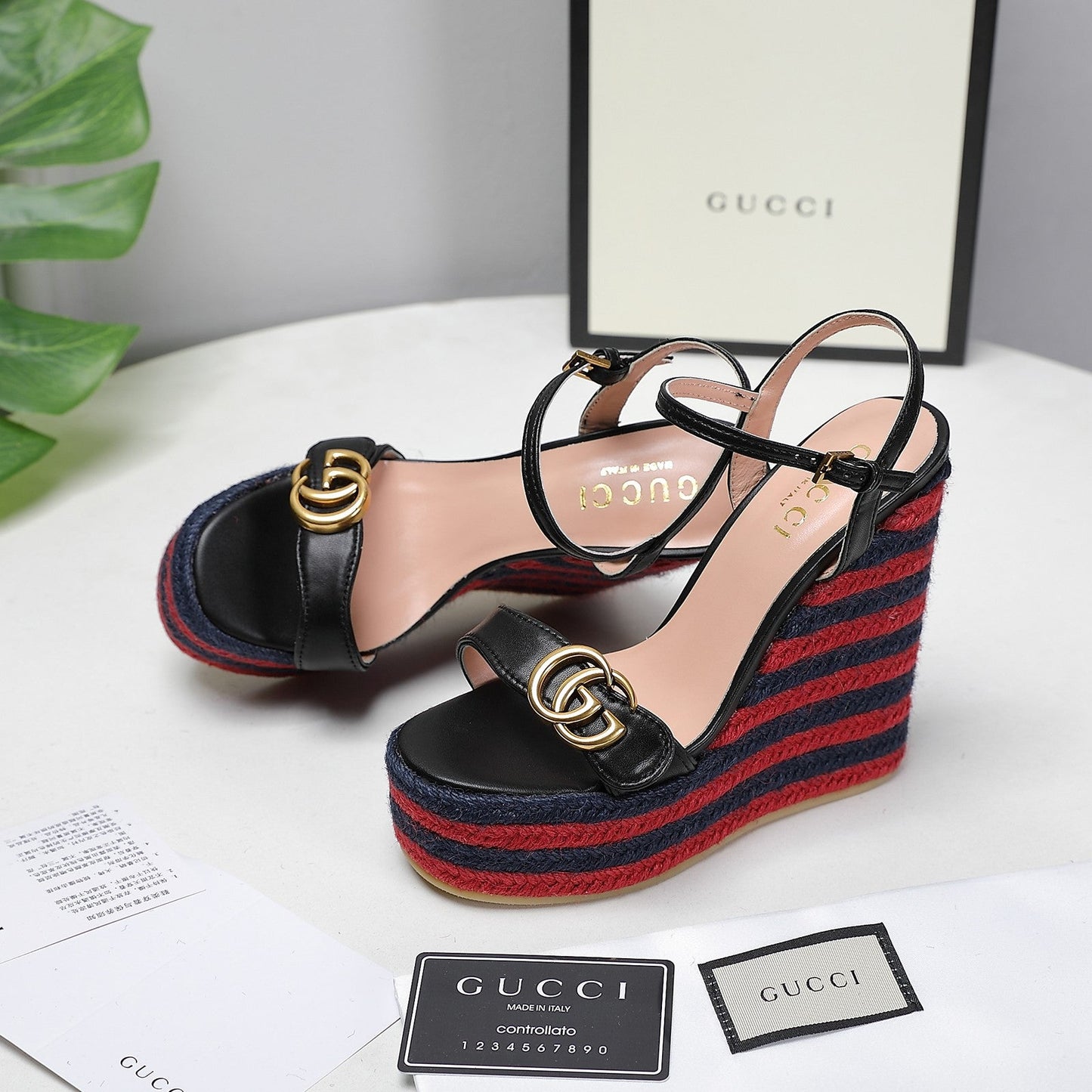 Trendy wedge sandals XC0823071718
