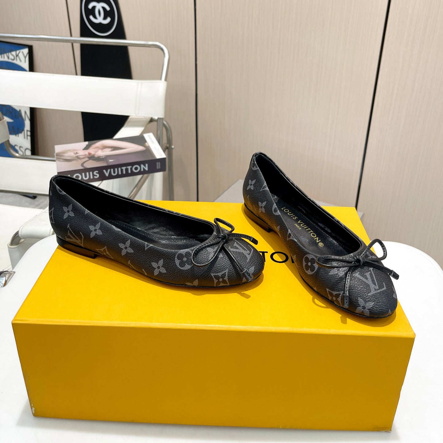 New style bow ballet flat shoes presbyopia shoes 1824040702