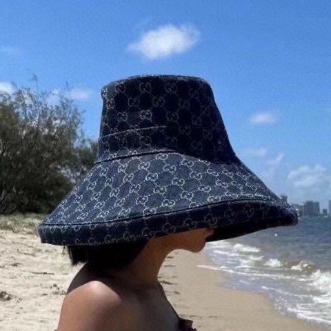 Fashionable large brim sun hat PD1823082601