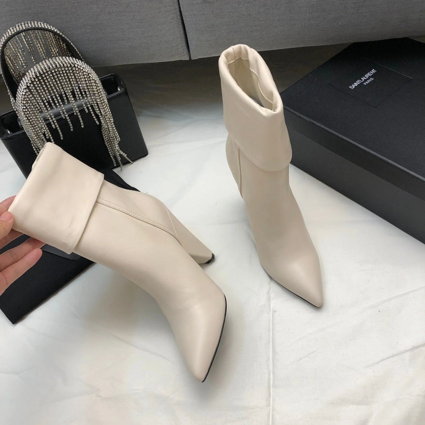 SL Fashion New Side Zipper Short Boots 0723011103