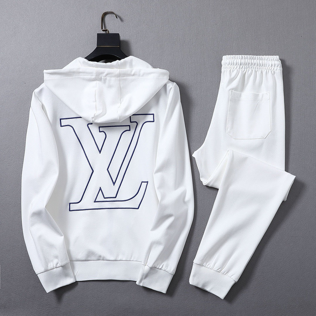 Men's printed casual sportswear two-piece set WB12061904