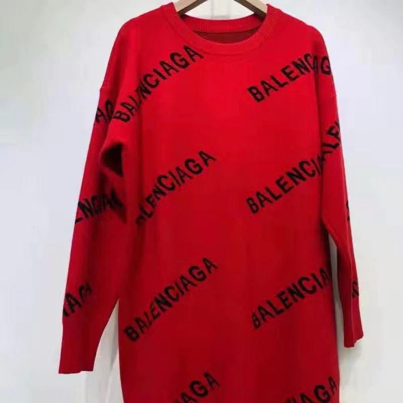 New Fashion Versatile Casual Mid length Sweater 1023122816