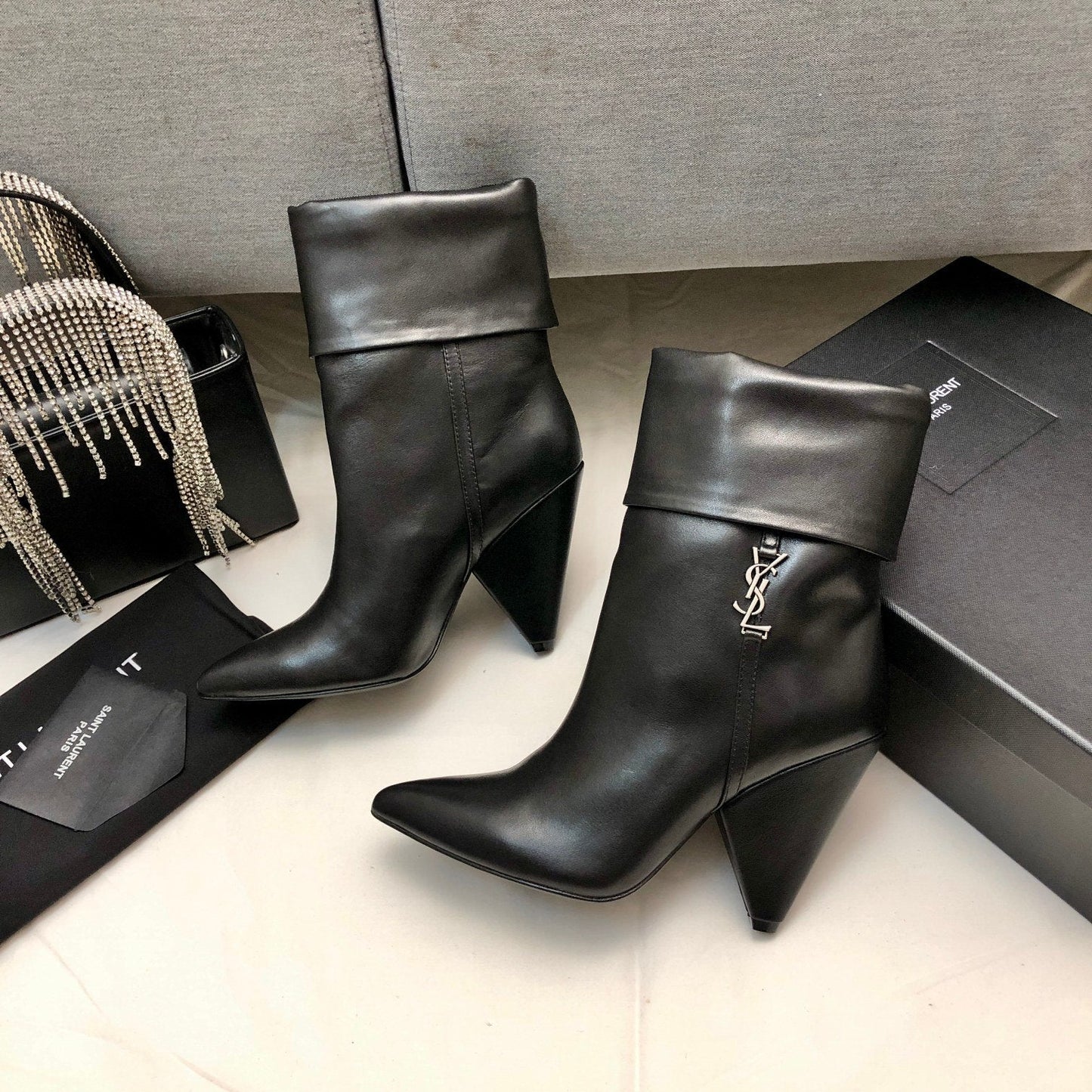 SL Fashion New Side Zipper Short Boots 0723011103