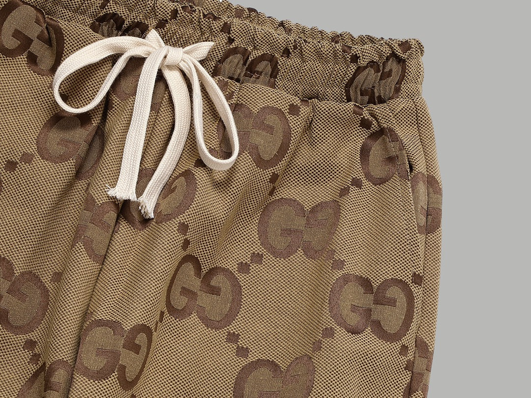 Jacquard all over print trousers XC0823072606