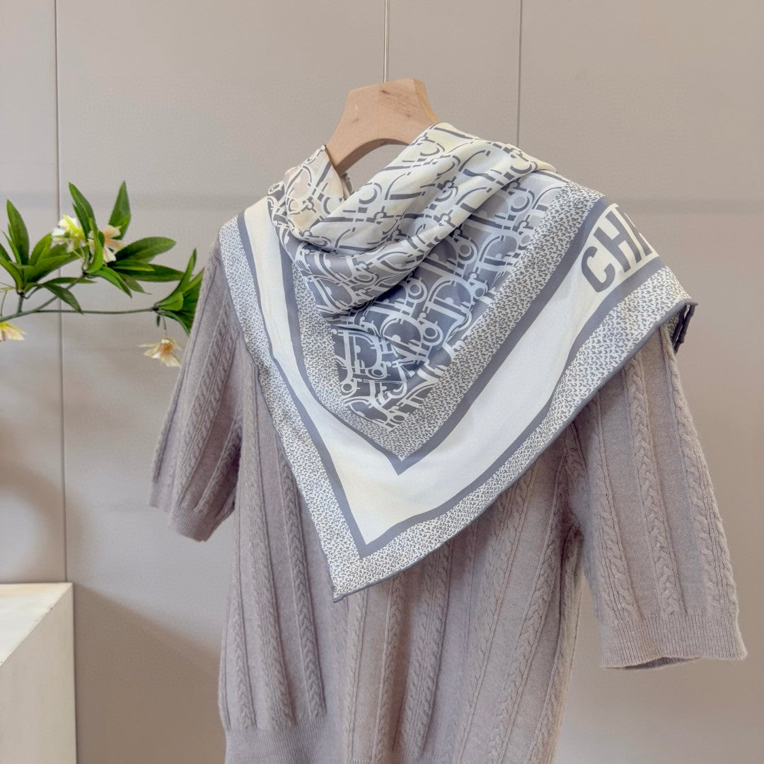 CD Silk scarf 1825022702