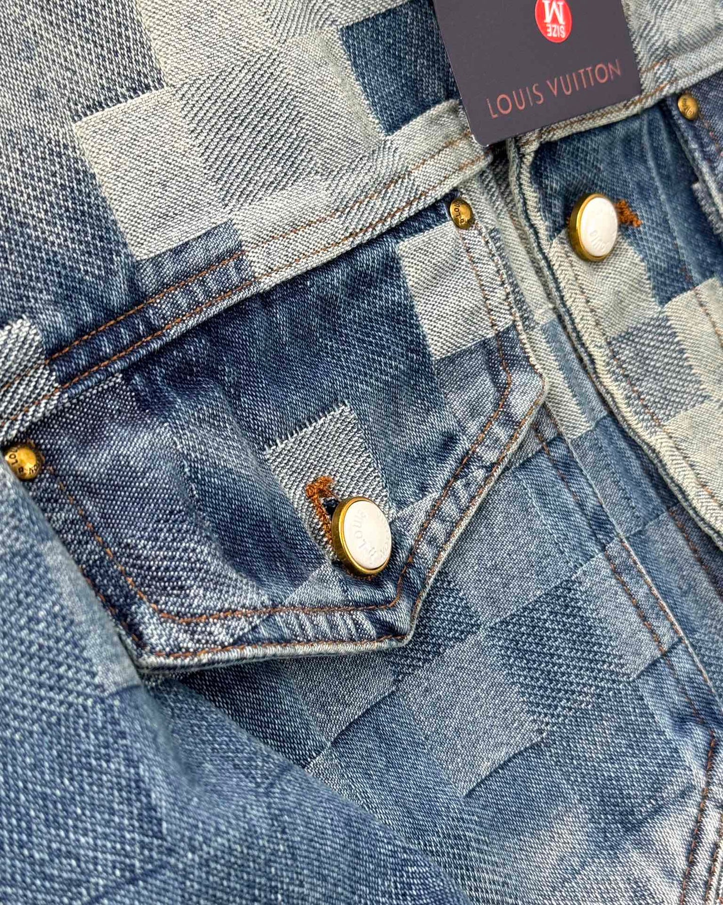 LV Plaid denim jacket 1825022821