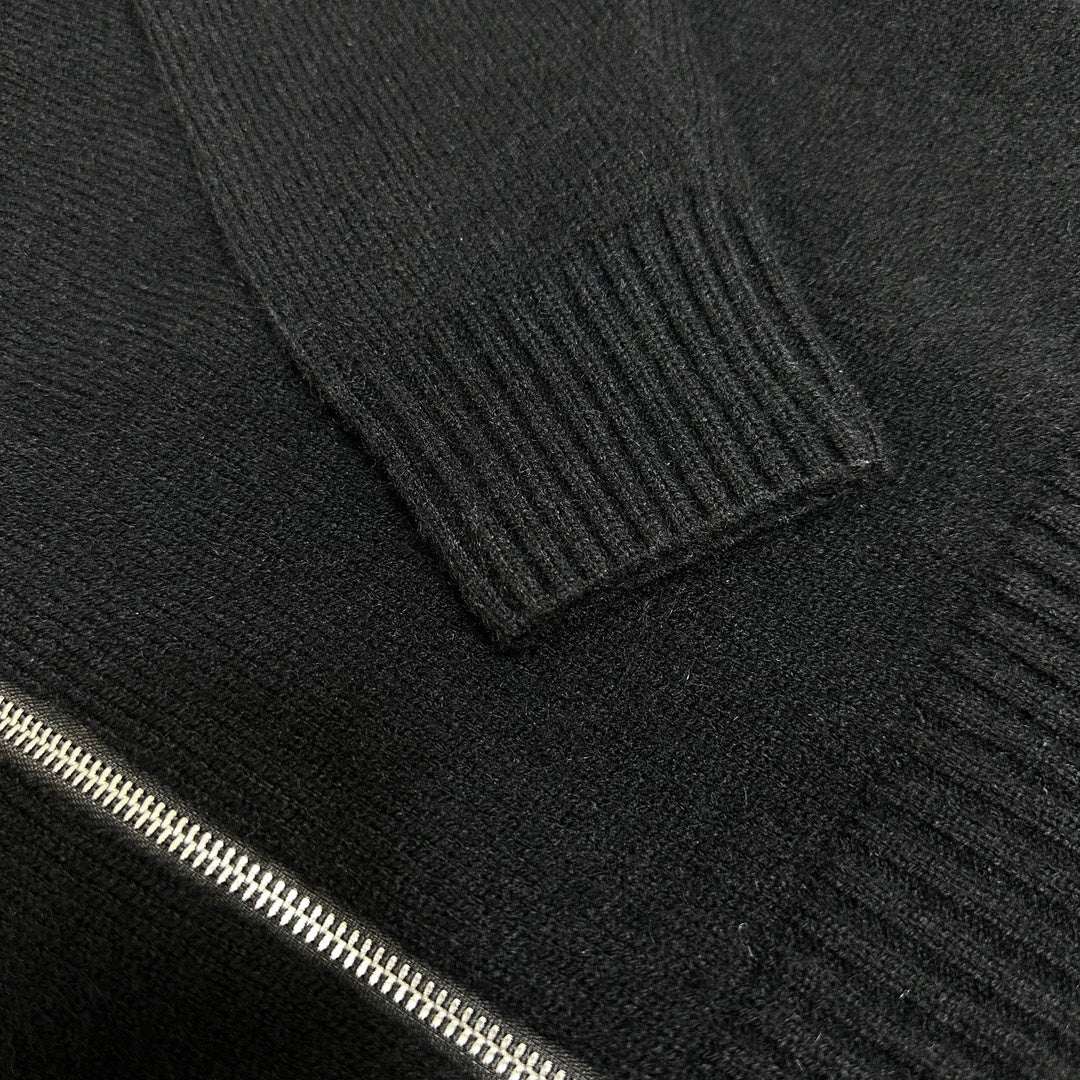 PR Men's embroidered knitted jacket 24120201