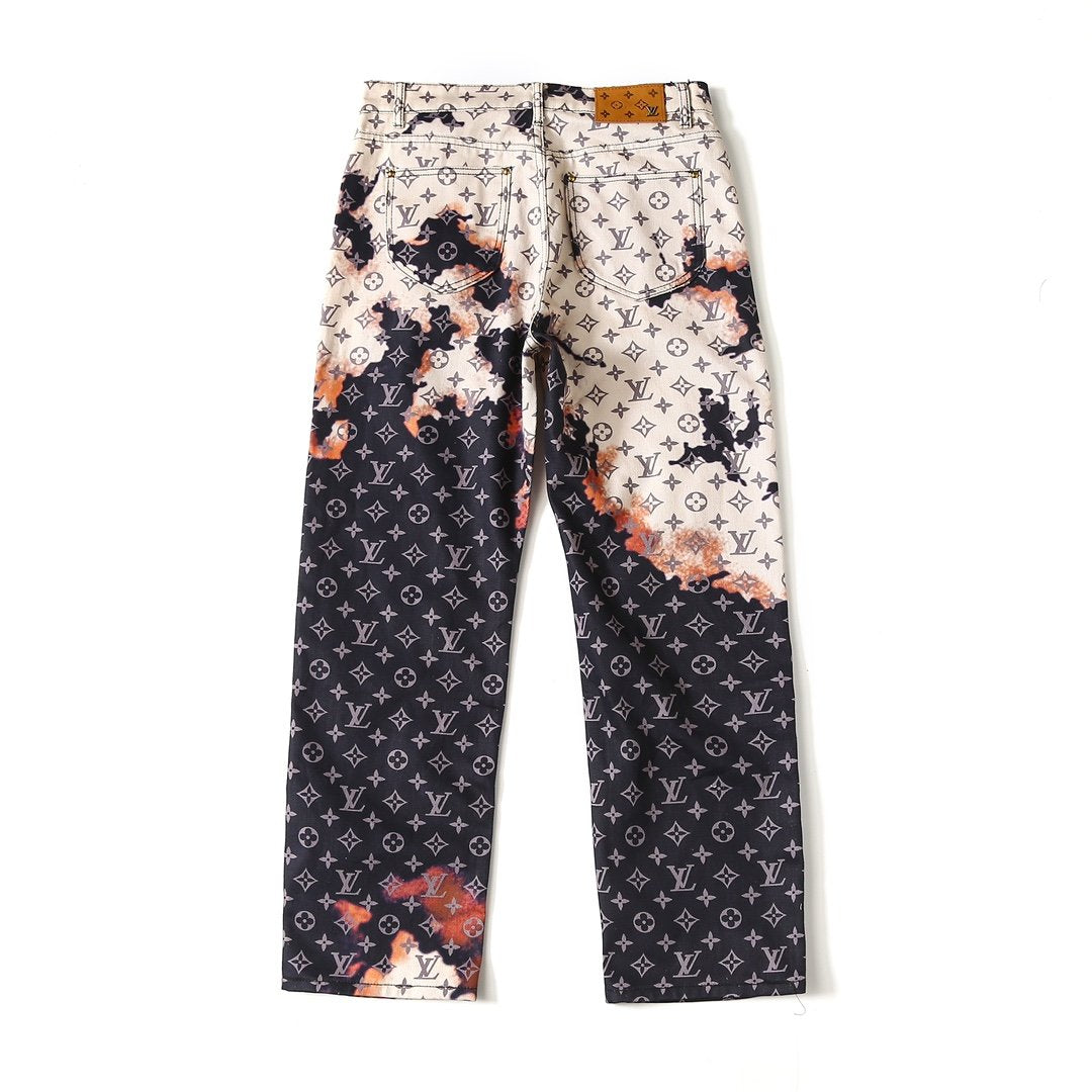 Bonfire All Over Print Jeans 0823121102