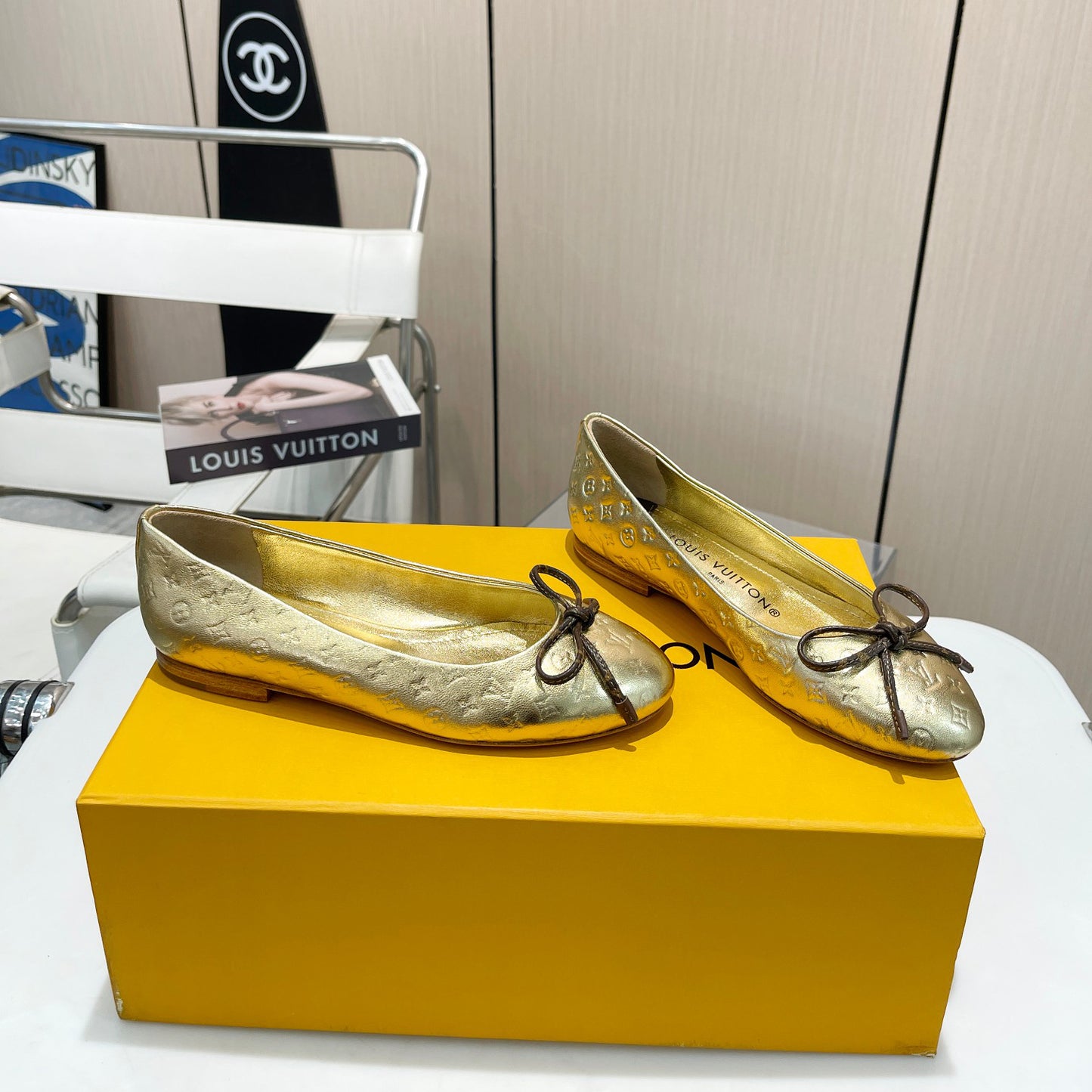 New style bow ballet flat shoes presbyopia shoes 1824040702