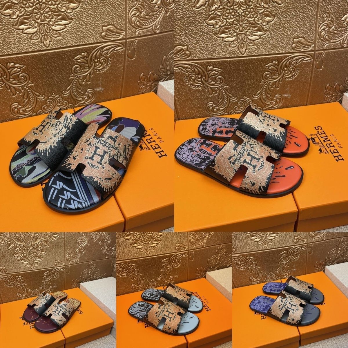 New H Men's Sop Sandals 1024040303