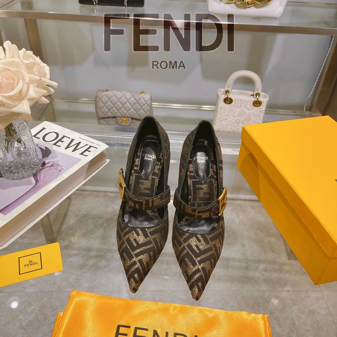 Fashion new versatile high-heeled shoes 1024040919