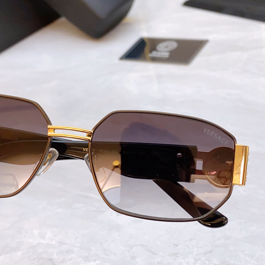 Stylish Metal Full Frame Sunglasses 1824032508