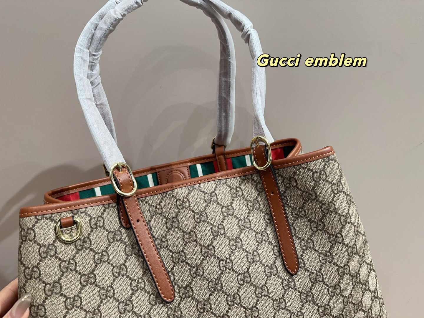 G Emblem Tote Bag 1824081210