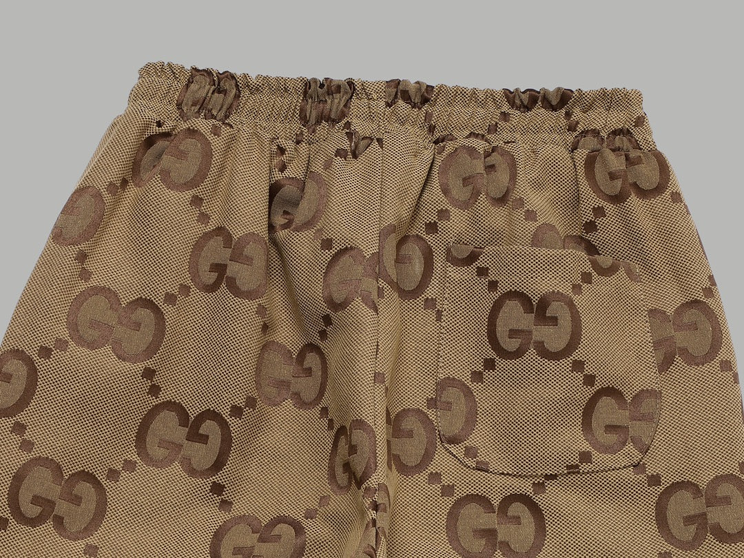 Jacquard all over print trousers XC0823072606