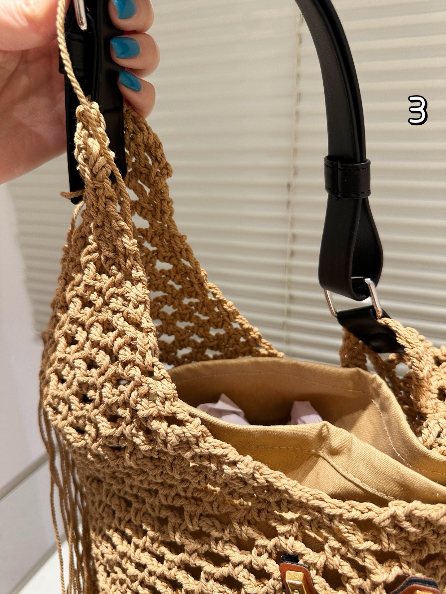 YSL Woven tote 1825040811