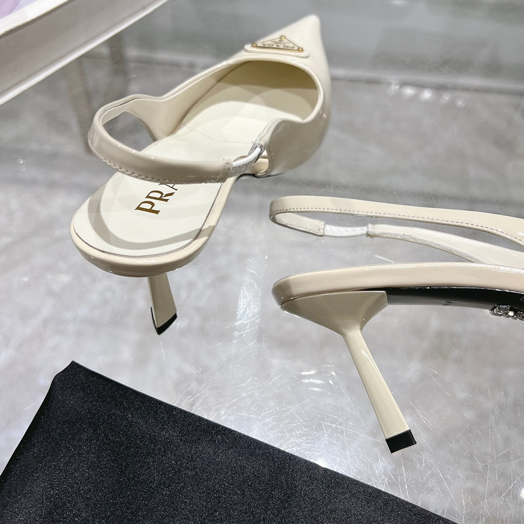PR Pointed high heel sandals 1824082901