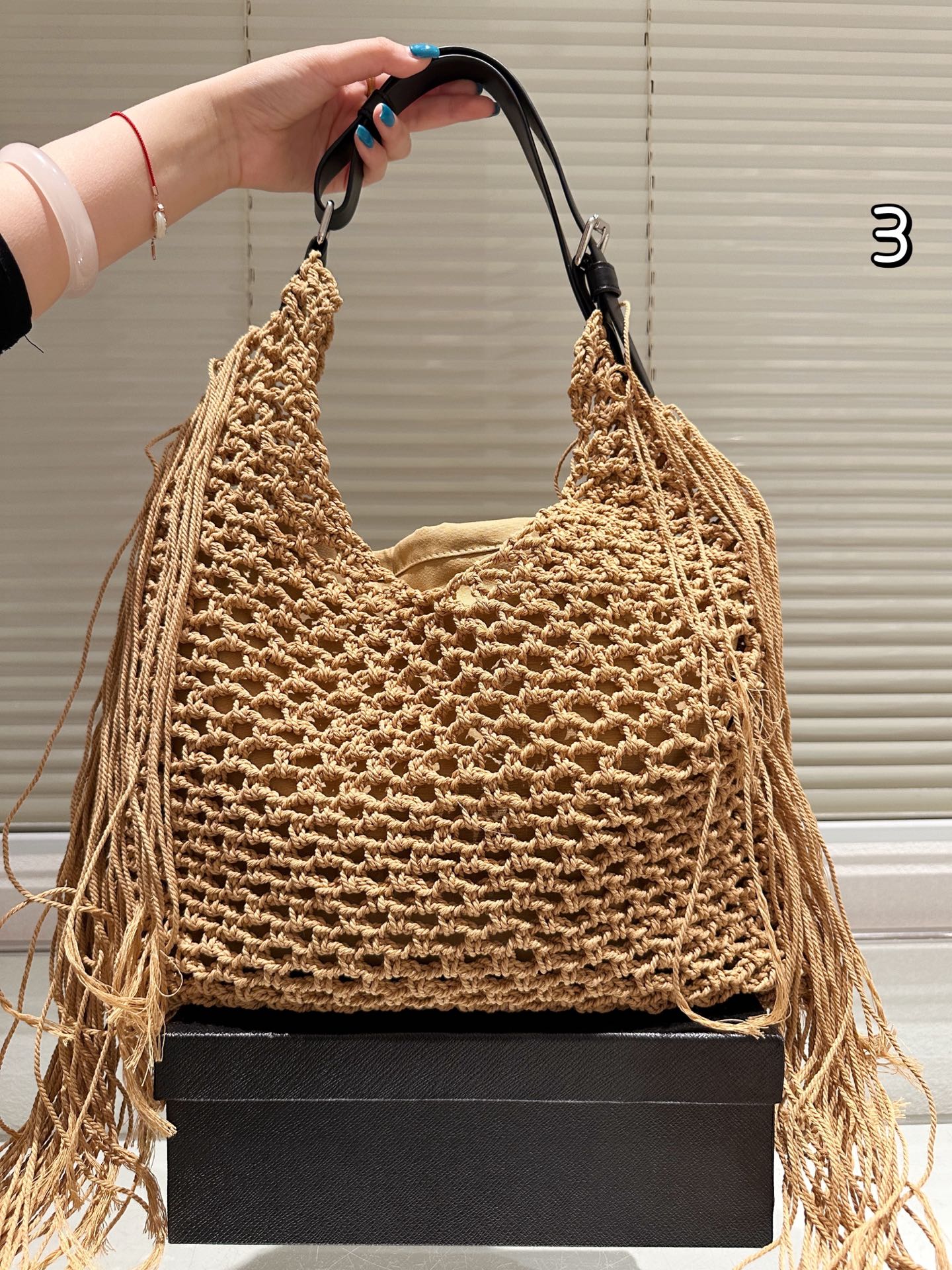 YSL Woven tote 1825040811