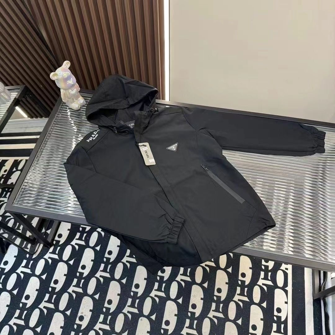 PR Hooded Windbreaker Jacket (Unisex) 1824091002